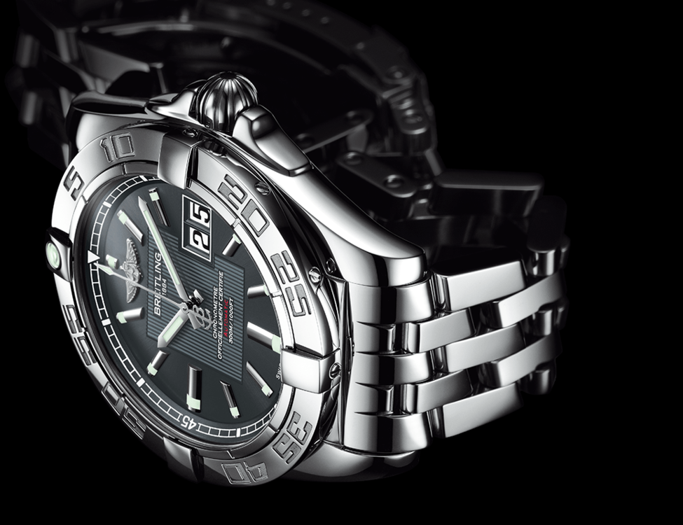breitling Transocean Men's Swiss Automatic Watch AB0510U4/BE84