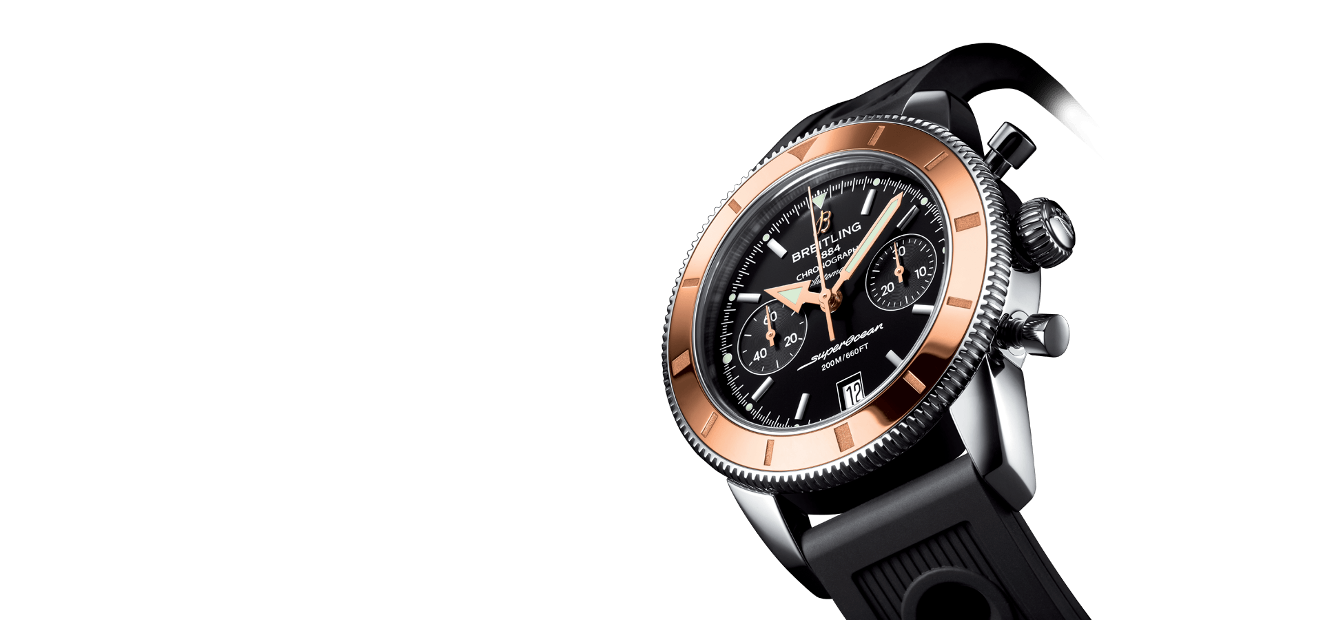 breitling specializes in timed space military