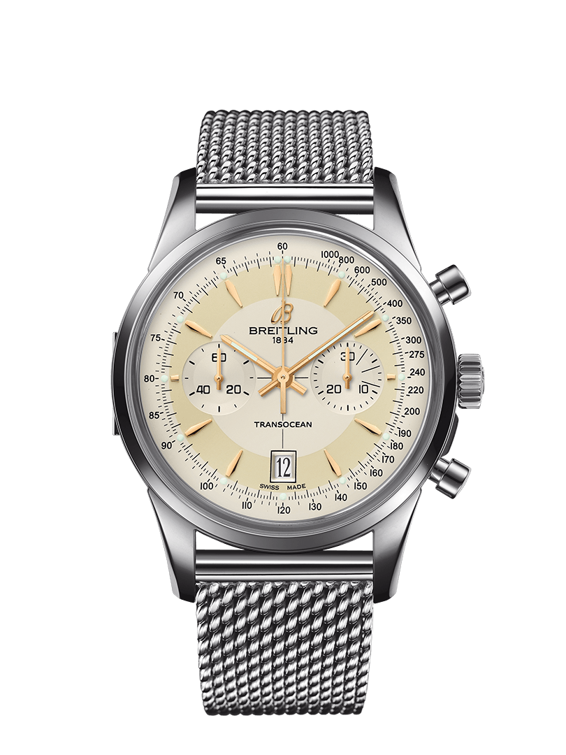 breitling Navitimer B01 Chronometer 43 Auto-Wind Chronometer, Date, Hour, Minute, Second, Timer Male Watch AB0121211 B1A1Brettlin Brightlin AB2010/A201B02OCA Super Ocean Heritage II.42 Japan Edition Automatic Winding