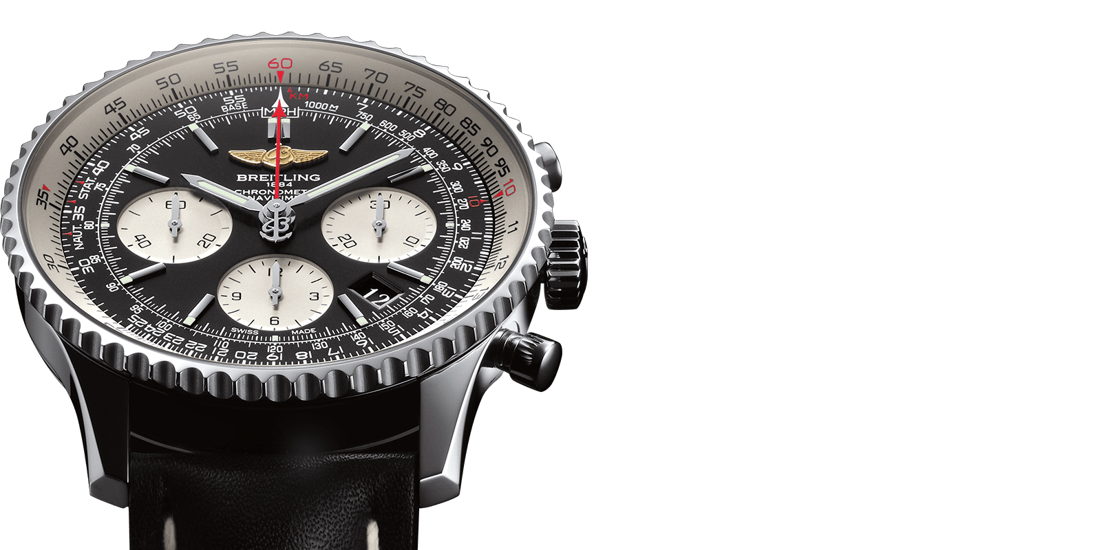 Breitling Super Avengers A13370 Men's Watchbreitling Super Avengers A13370 stainless steel custom diamond bezel