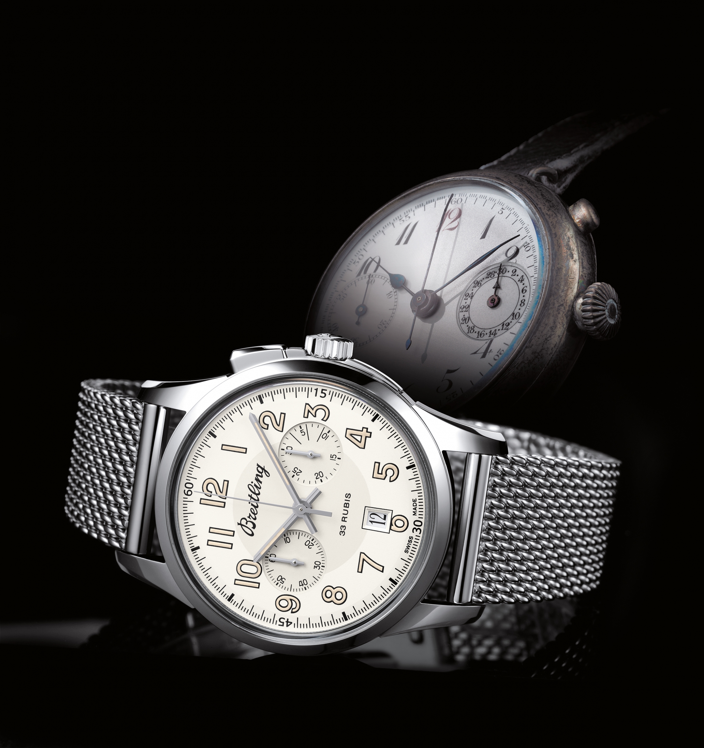 Around 1994, Breitling watches in steel for breitling timing