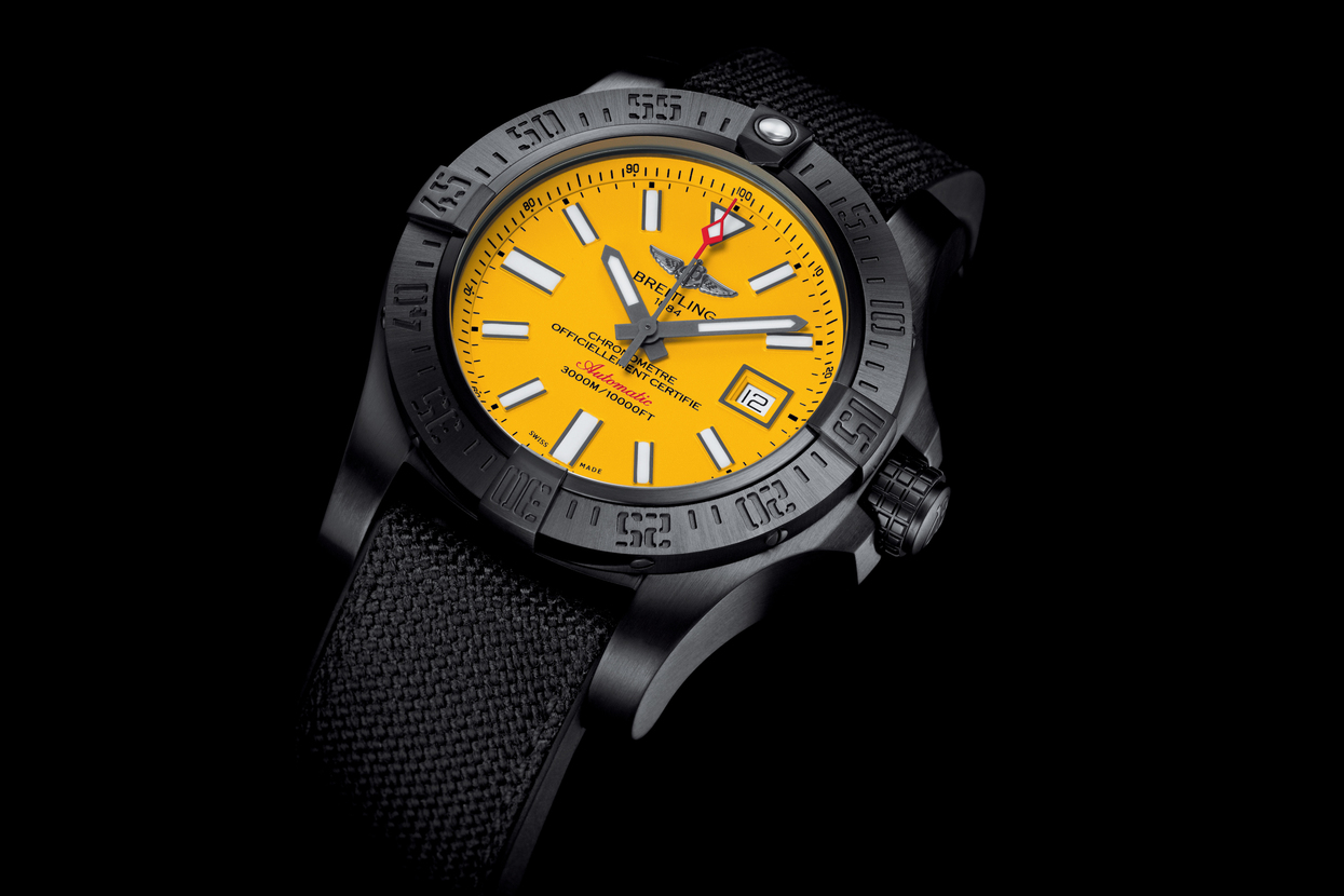 Breitling Super Mechanical Timing B01 Watch AB0136161C1S1breitling Avengers Blackbird 48 Titanium - Papers - 2015