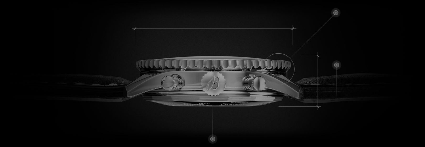 Breitling Avenger V17311 44 mm titanium menswear watchbreitling Avenger V17319101B1X1 Automatic 45 Seawolf Night Mission