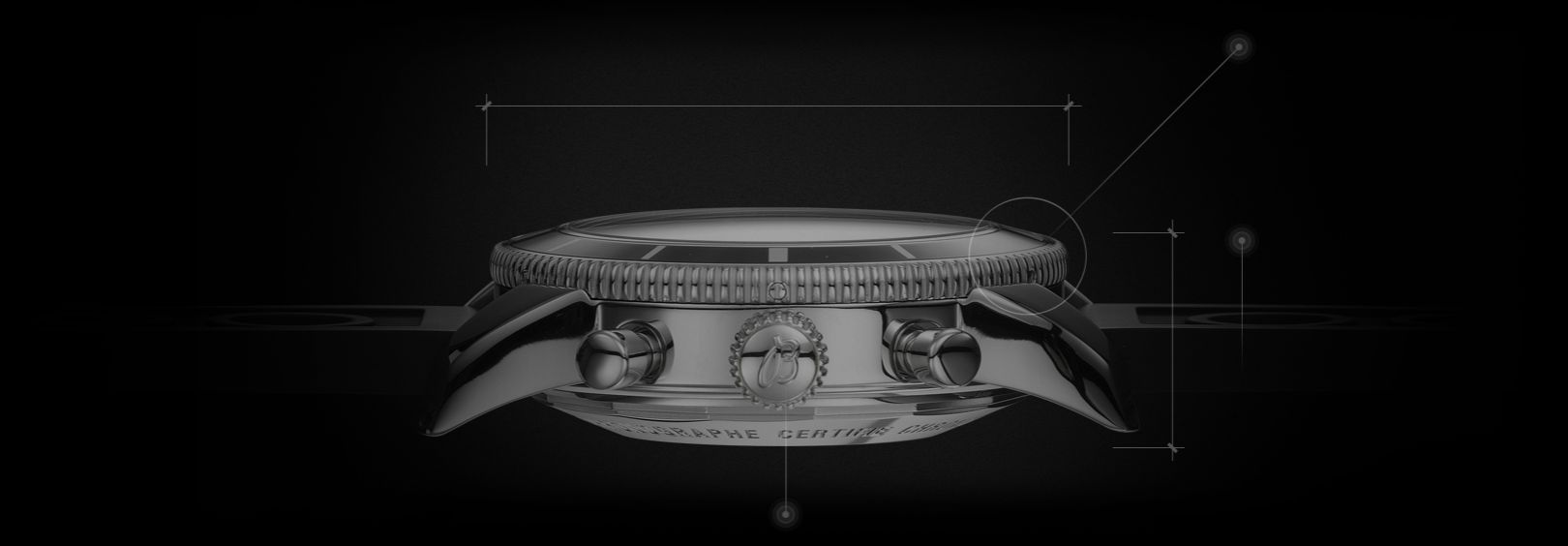 breitling Timing Blackbird Cosc Ltd. 44 mm / box . . . paper