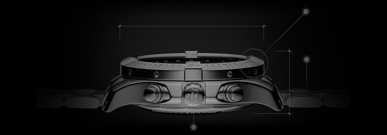 The Brightlin Bentley 6.75 chronota has a large set of dates from 2012breitling Bentley 6.75 Chronograph Blau Automata Starr Pilot Armband Reference A44364