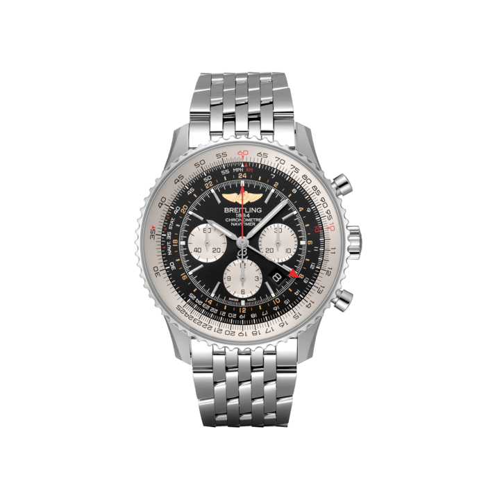 Breitling Navitimer 01 Limited Edition Silver Dial Steel Watch