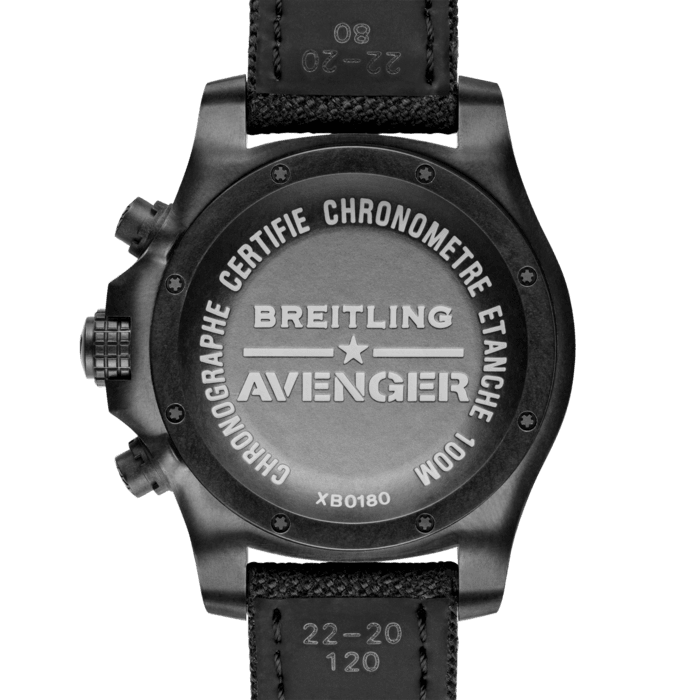 Avenger Hurricane 12h 45 Breitlight® - Schwarz XB0180E41B1W1