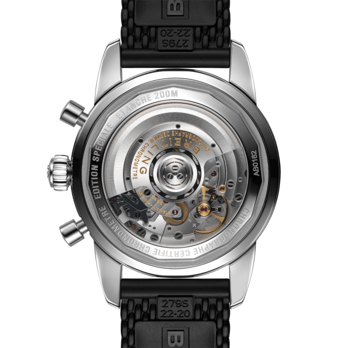 Breitling Navitimer B01 Chronograph 46 Blackeye Grey Dial Black Leather  Strap Limited Edition Watch | 46mm | UB01371A1B1P1