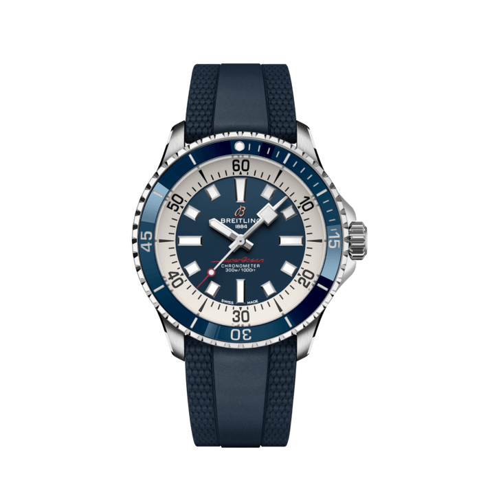 Superocean Automatic 42 Stainless steel - Blue A17375E71C1S1 
