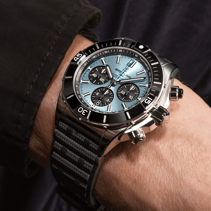 ブライトリング BREITLING PB0136251C1S1 アイスブルー /ブラック メンズ 腕時計