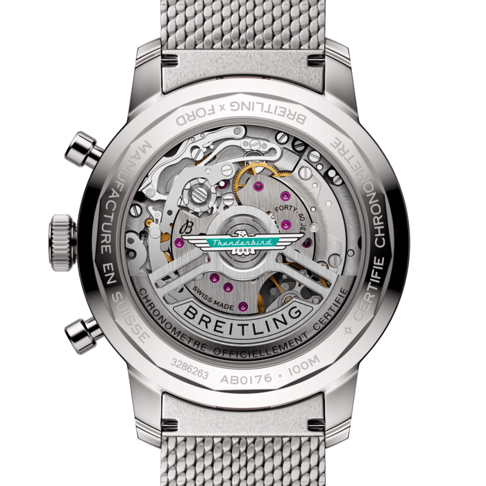 Breitling watch 2025 back