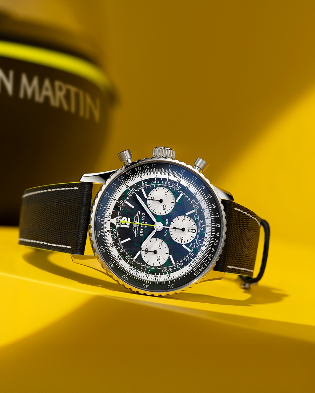 Collection Editorial - Navitimer - Stories - Aston Martin