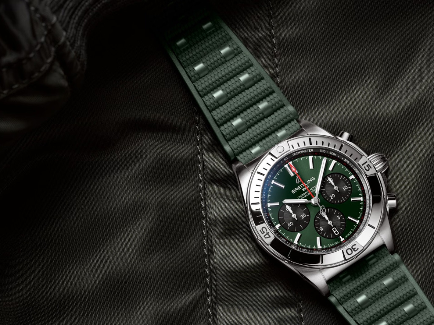 『写真追加』ブライトリング　ラバーベルト（黒）『更に値下げ』 写真追加』ブライトリング ラバーベルト（黒）『更に値下げ