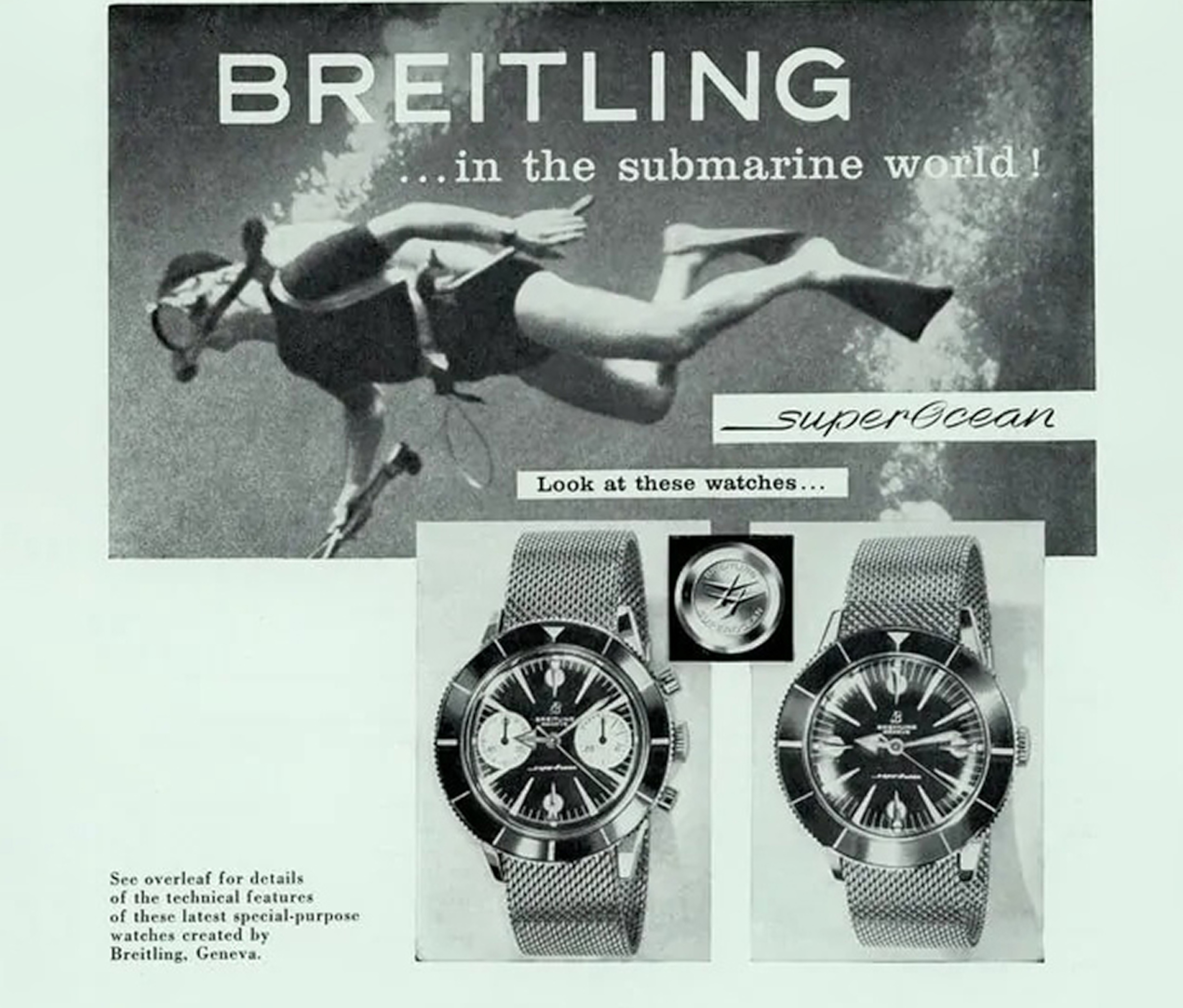 THE FIRST BREITLING DIVE WATCH - media
