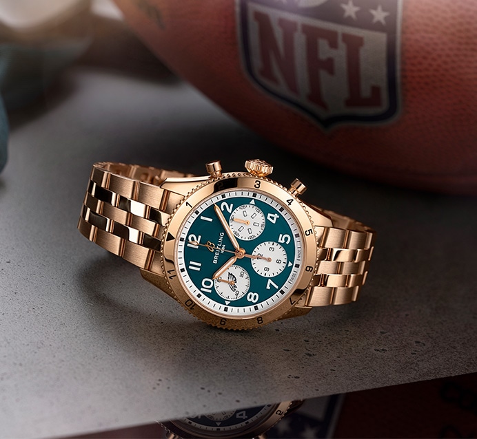 Pdp Banner - Classic Avi Chronograph 42 NFL Philadelphia Eagles Edition