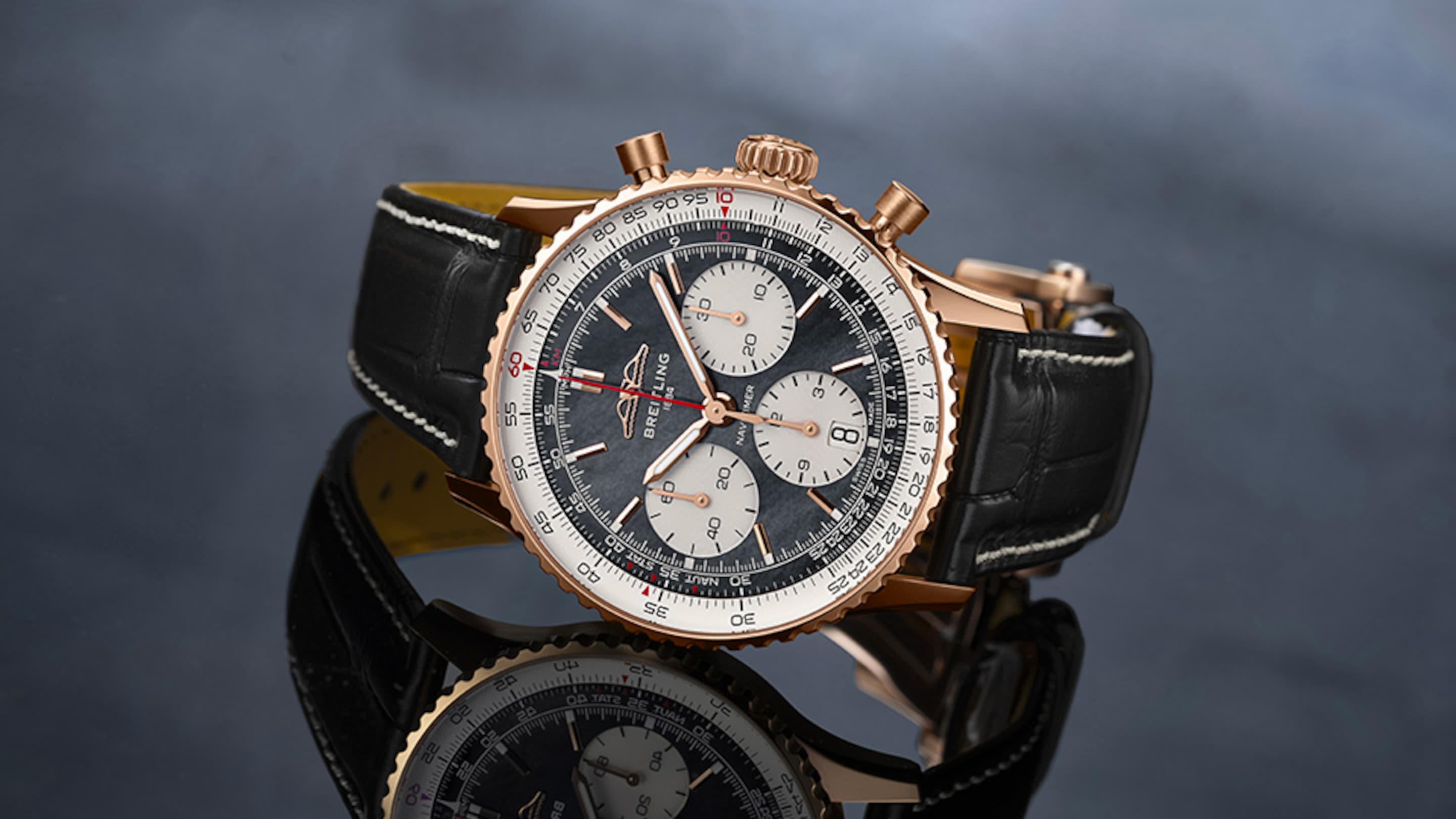 HP Sub banner - Navitimer B01 Chronograph 41 Black MOP - JP