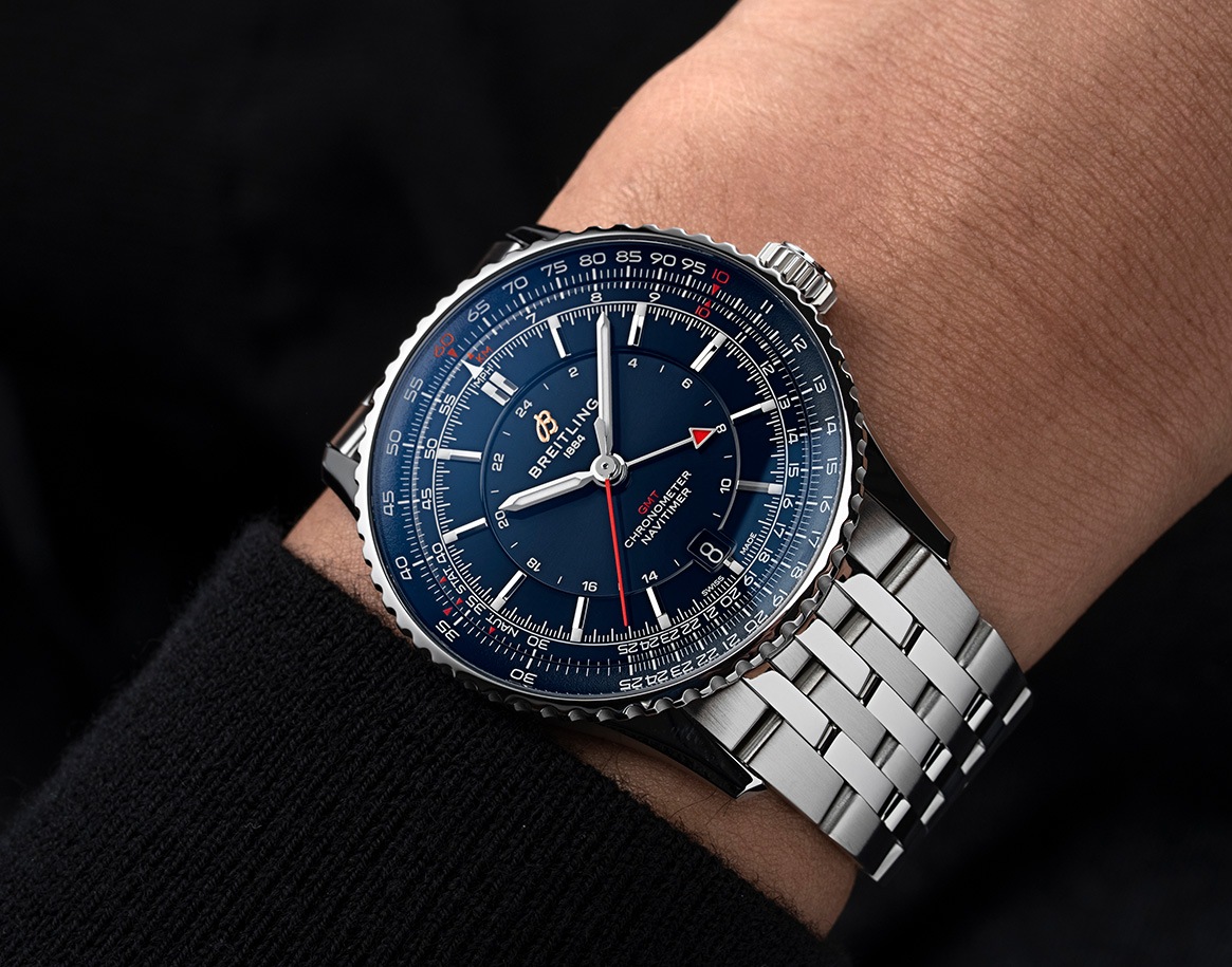 ナビタイマー オートマチック GMT 41 サムライ・ジャパン リミテッド