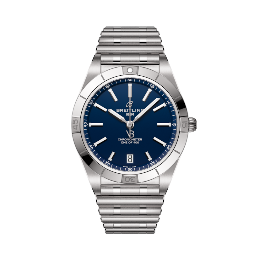 Chronomat Automatic 36 Victoria Beckham Midnight blue | V-DIAL-COLOR-445566 dial, A103801A1C1A1
