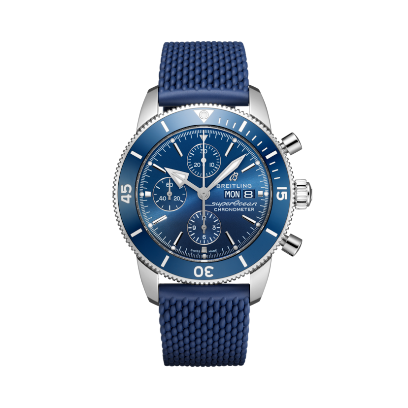 Superocean Heritage Chronograph 44 Blue | V-DIAL-COLOR-5714 dial, A13313161C1S1