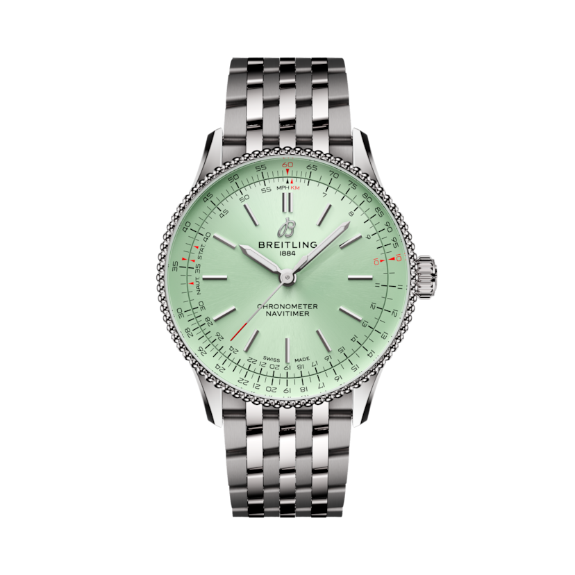 Navitimer Automatic 36, reference A17327361L1A1. Link to product details.