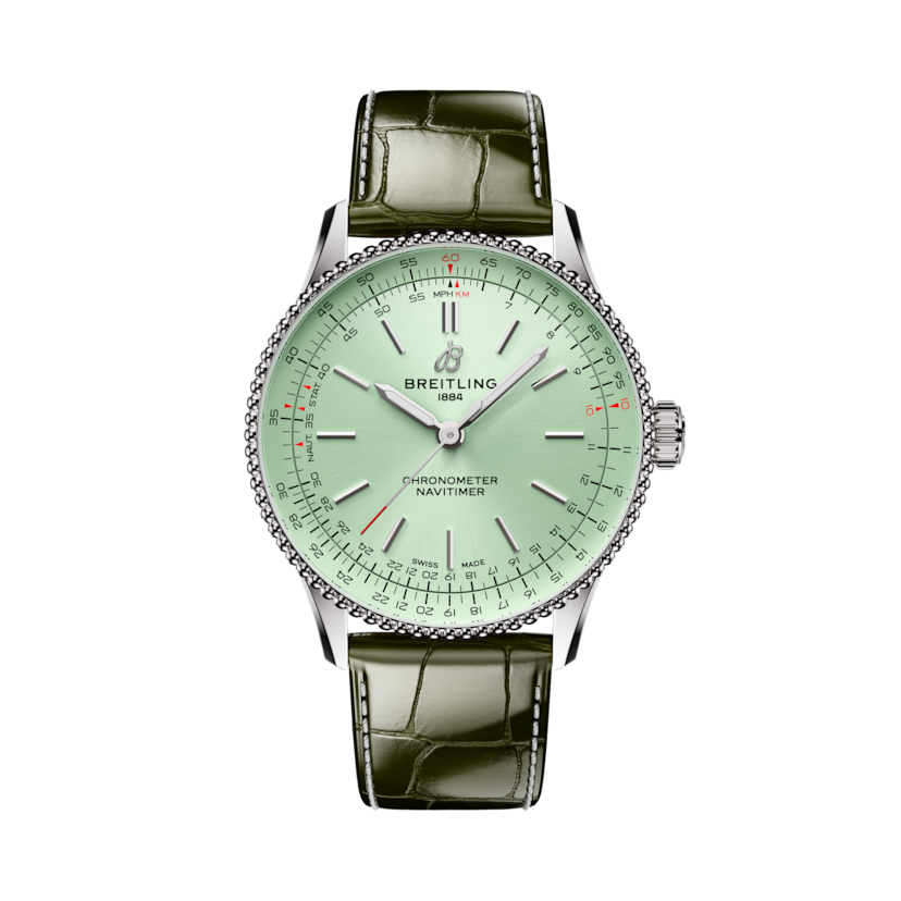 Navitimer Automatic 36 Verde menta | V-DIAL-COLOR-8888 dial, A17327361L1P1
