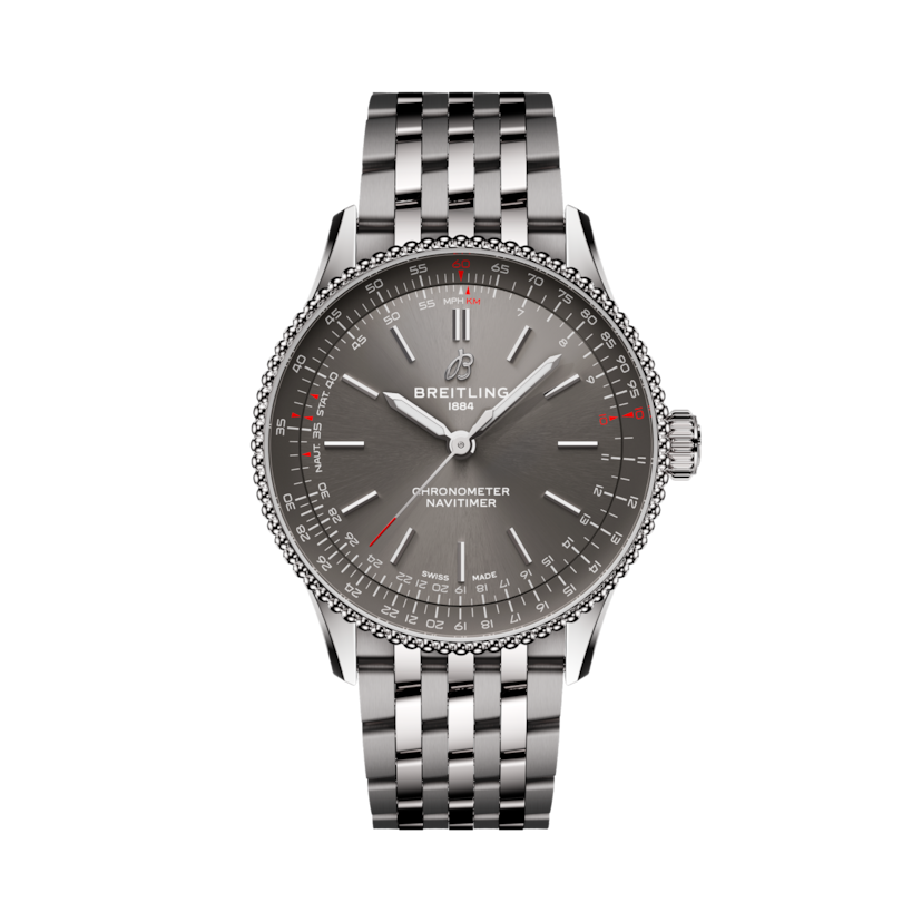 Navitimer Automatic 36, reference A17327381B1A1. Link to product details.