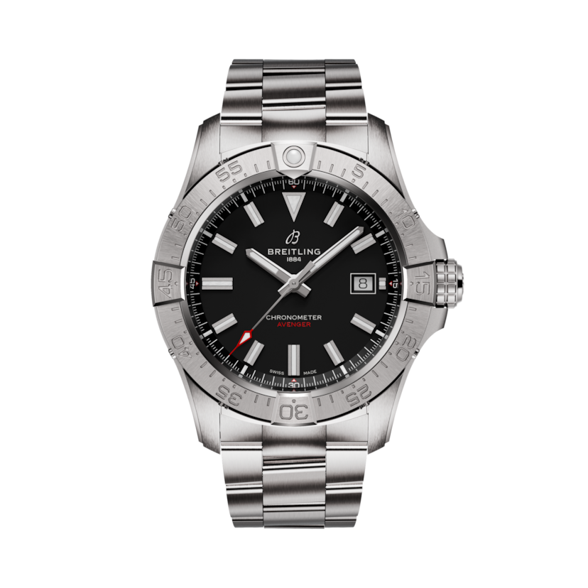 Avenger Automatic 42 Black | V-DIAL-COLOR-5686 dial, A17328101B1A1