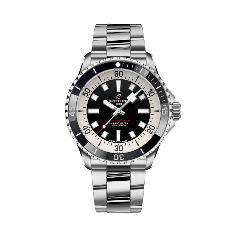 Superocean Automatic 42 Black | V-DIAL-COLOR-5686 dial, A17375211B1A1