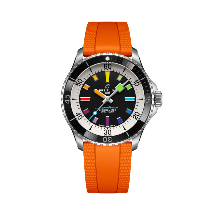 スーパーオーシャン オートマチック 42 ブラック | V-DIAL-COLOR-5686 dial, A17375211B2S3