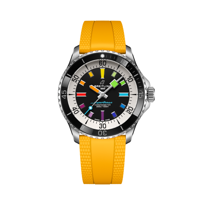 Superocean Automatic 42, reference A17375211B2S4. Link to product details.