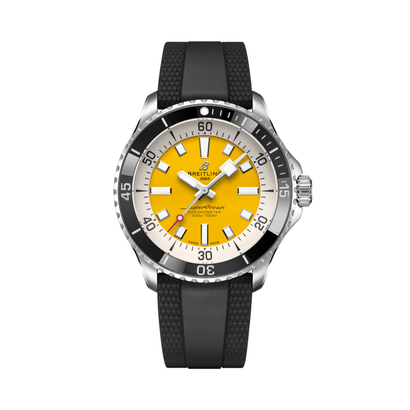 Superocean Automatic 42 Amarillo | VDIALCOLOR9999 dial, A17375211I1S1