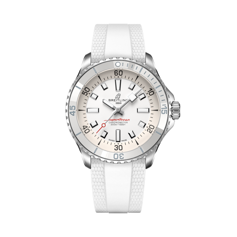 スーパーオーシャン オートマチック 42 ジャパン エディション ホワイト | V-DIAL-COLOR-5926 dial, A17375A71A1S1