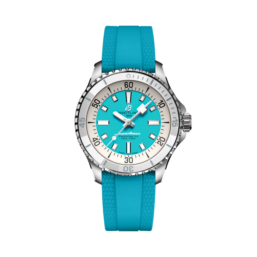 Superocean Automatic 36 Turquoise | V-DIAL-COLOR-9876 dial, A17377211C1S1