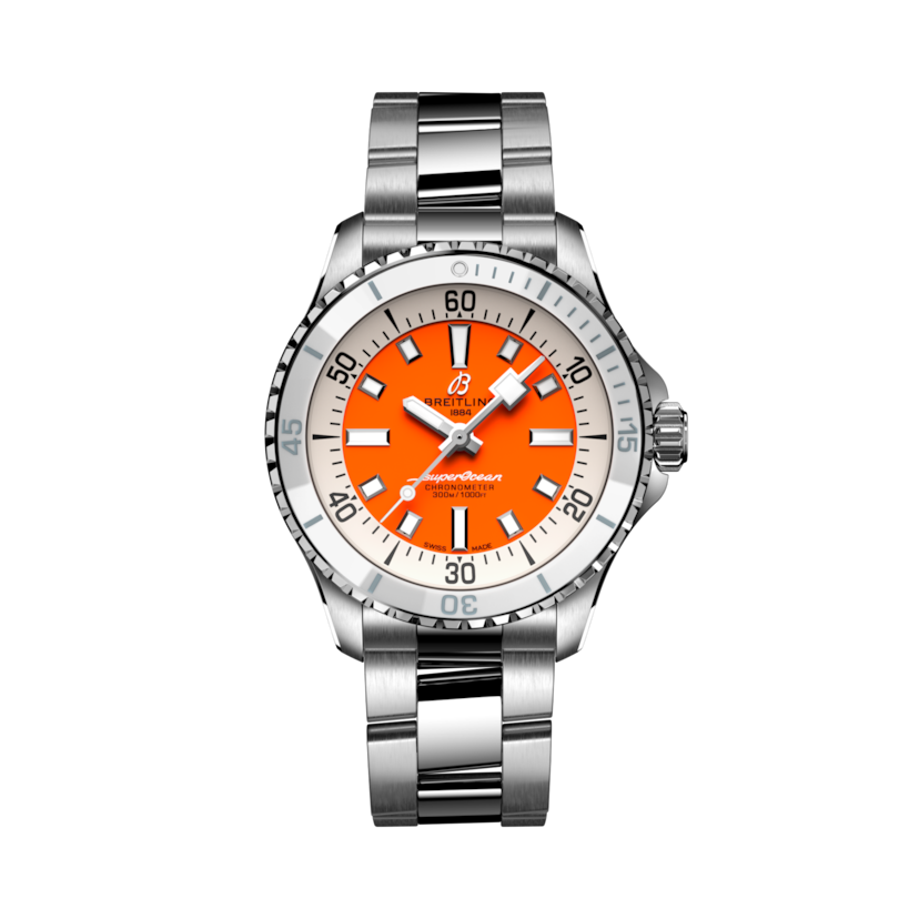 Superocean Automatic 36 Orange | V-DIAL-COLOR-5800 dial, A17377211O1A1
