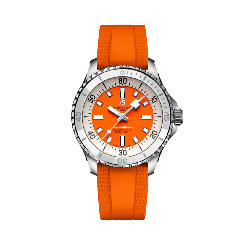 Superocean Automatic 36 Naranja | V-DIAL-COLOR-5800 dial, A17377211O1S1
