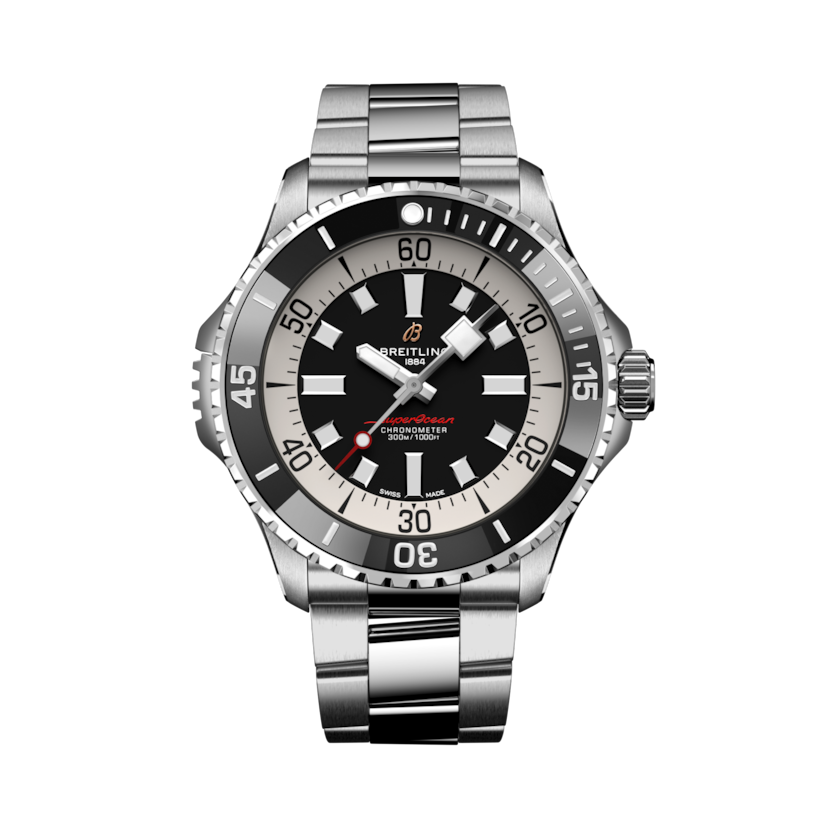 Superocean Automatic 46, reference A17378211B1A1. Link to product details.