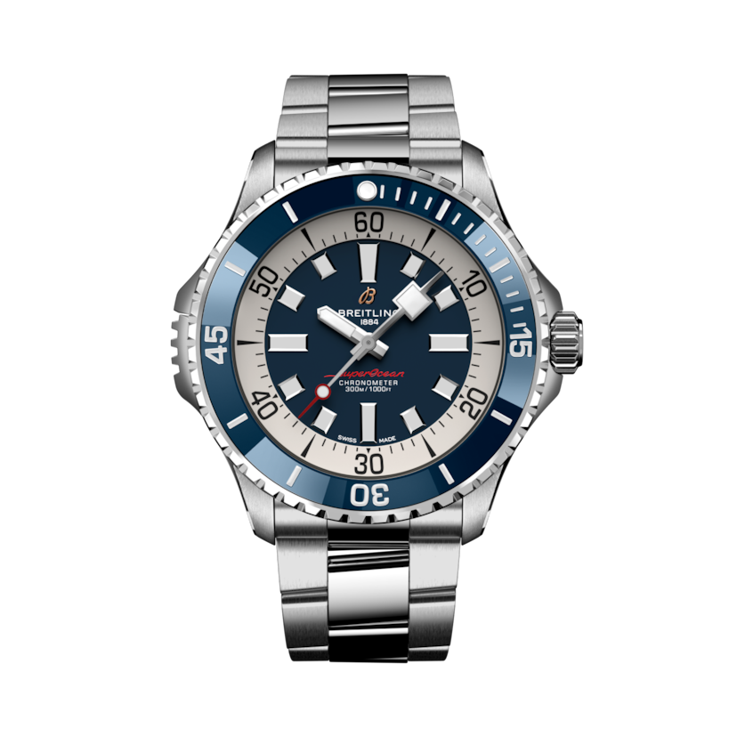 Superocean Automatic 46, reference A17378E71C1A1. Link to product details.