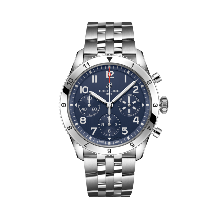 Classic AVI Chronograph 42 Tribute to Vought F4U Corsair Blue | V-DIAL-COLOR-5714 dial, A233801A1C1A1