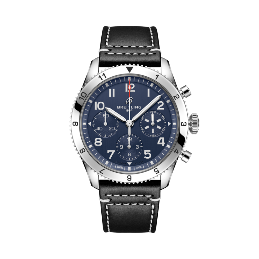 Classic AVI Chronograph 42 Tribute to Vought F4U Corsair Blue | V-DIAL-COLOR-5714 dial, A233801A1C1X1