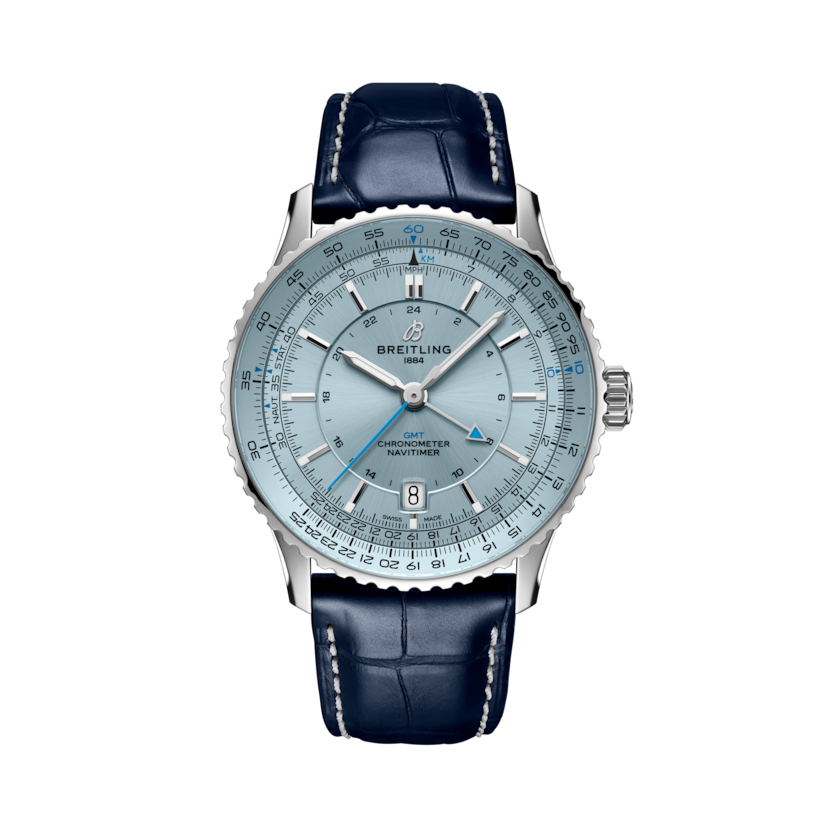 Navitimer Automatic GMT 41 Azul hielo | V-DIAL-COLOR-1111 dial, A32310171C1P1