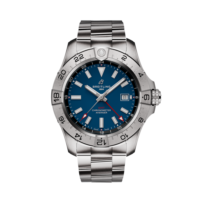 Avenger Automatic GMT 44 Blue | V-DIAL-COLOR-5714 dial, A32320101C1A1
