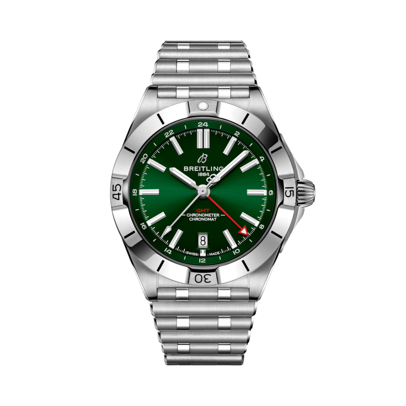Chronomat Automatic GMT 40 Green | V-DIAL-COLOR-5765 dial, A32398101L1A1