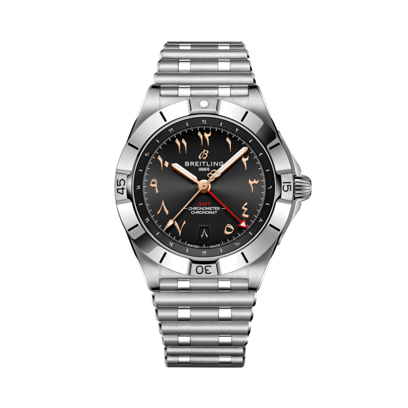 Chronomat Automatic GMT 40 Black | V-DIAL-COLOR-5686 dial, A323982B1B1A1