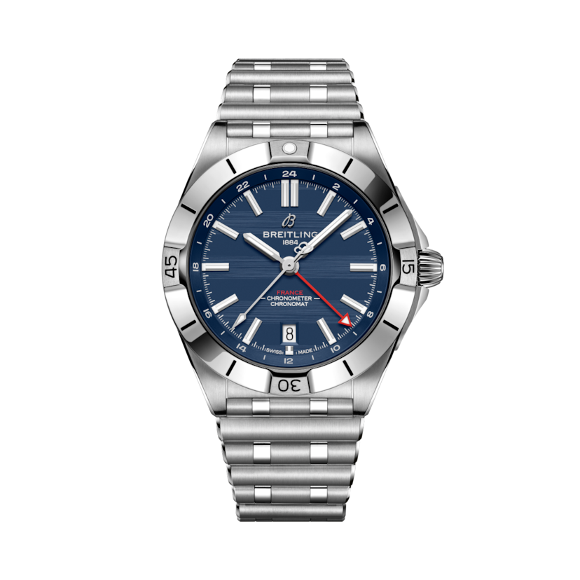 Chronomat Automatic GMT 40 Six Nations France Bleu | V-DIAL-COLOR-5714 dial, A323989B1C1A1