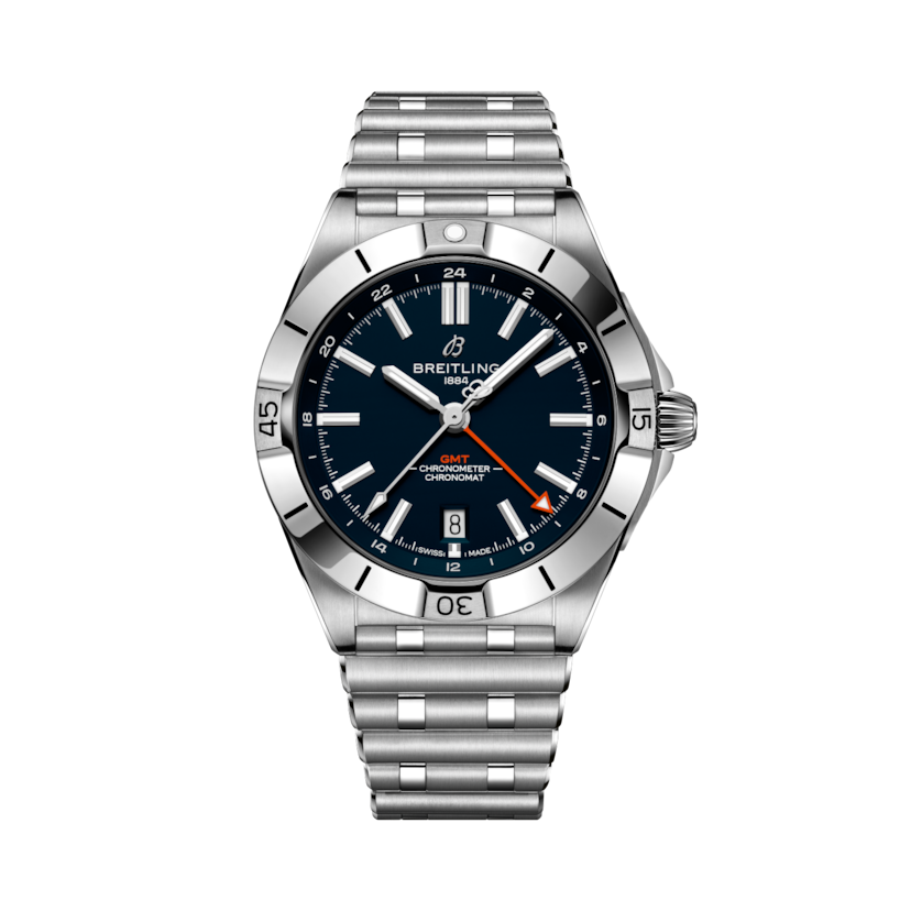 Chronomat Automatic GMT 40 NFL Chicago Bears Edition, referencia A32398C71C1A1. Enlace a detalles del producto.