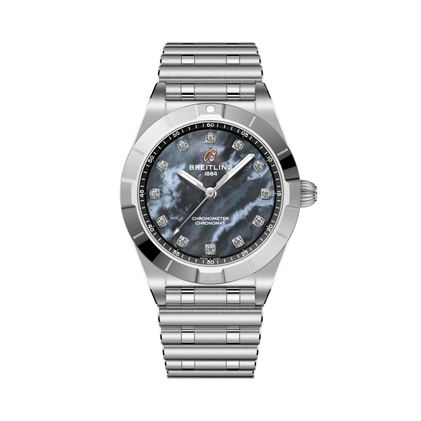 クロノマット 28 ジャパン エディション ブラック・マザーオブパール | V-DIAL-COLOR-5687 dial, A72310101B1A1