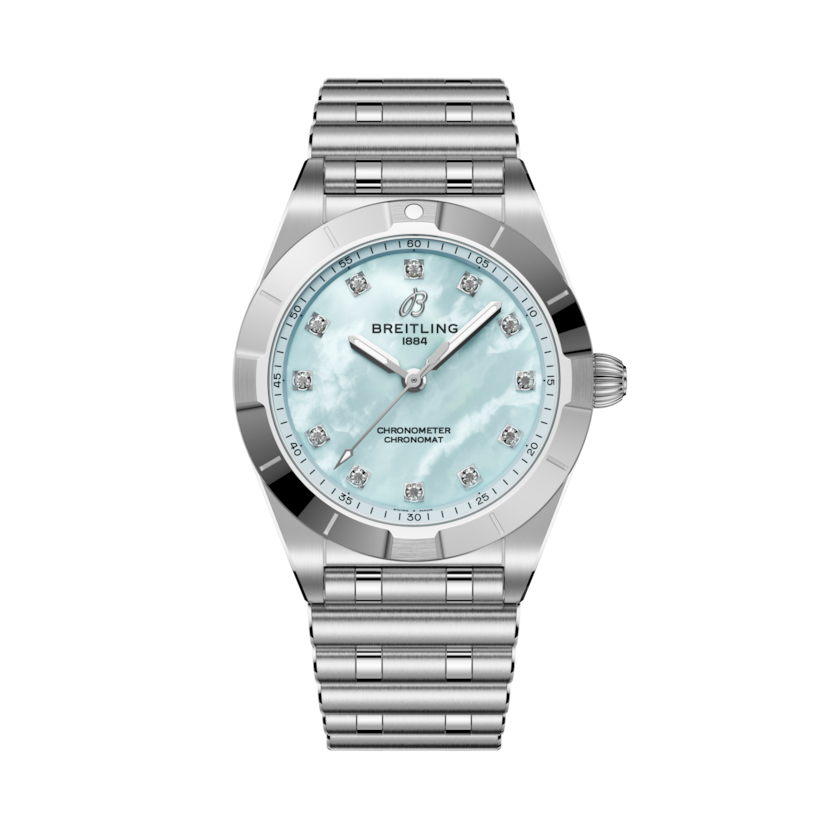 Chronomat 28 Madreperla azul | V-DIAL-COLOR-5716 dial, A72310101C1A1