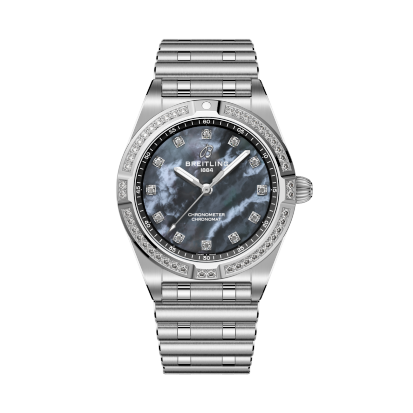 Chronomat 28 Madreperla negra | V-DIAL-COLOR-5687 dial, A72310531G1A1