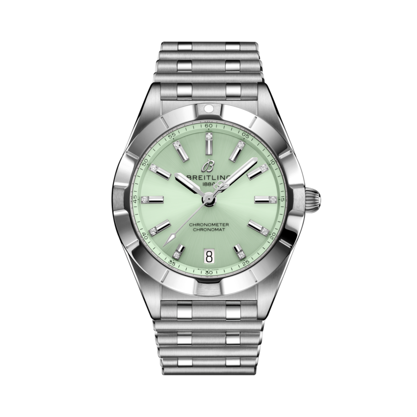 Chronomat 32 Mint green | V-DIAL-COLOR-8888 dial, A77310101L1A1