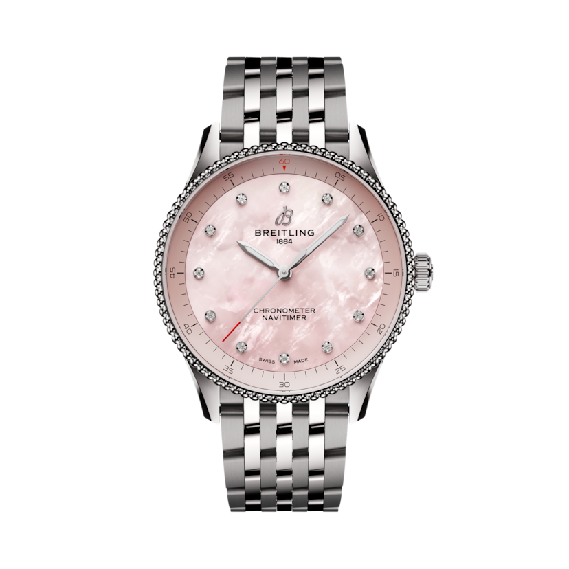 Navitimer 32 Pink mother-of-pearl | V-DIAL-COLOR-6666 dial, A77320D91K1A1